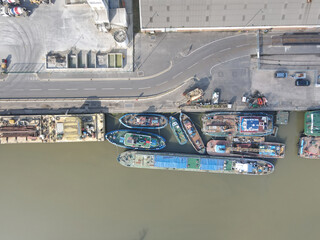Ships in King Albert Dock, Hull