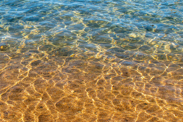 Fototapeta na wymiar Textures of water, Lake Tahoe Nevada. 