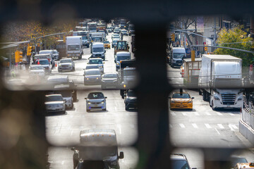 cars on the road