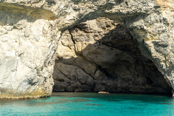 Fototapeta premium rock in the sea