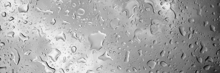 Banner, Hintergrund und Textur in Schwarzweiß und Grau