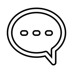 Chat bubble icon