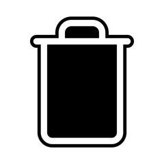 Trash bin icon