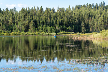 Mountain lake, Spooner summit lake landscape pictures
