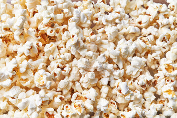  Bunch of salty popcorns texture