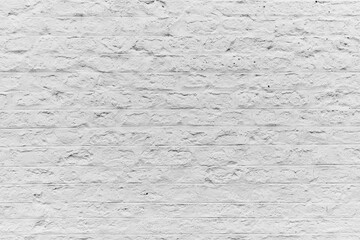  Painted white brick wall surface background