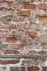  Decay brick wall surface background