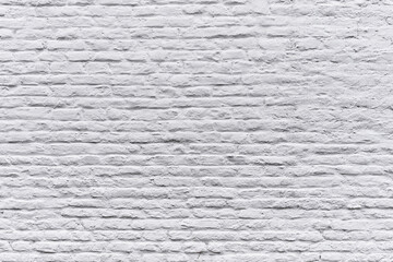  Painted white brick wall surface background