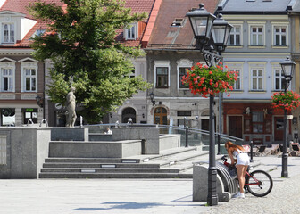 On the Old Town market square