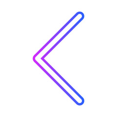 Gradient arrow icon