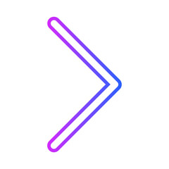 Gradient arrow icon