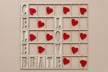 background with the words 