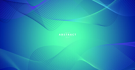 Abstract technology backgrounds by wave lines background. Curve modern pattern