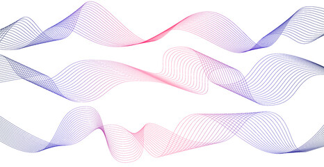 Abstract technology backgrounds by wave lines background. Curve modern pattern