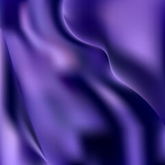 abstract background texture vector crumpled fabric cloth or liquid waves of folds idea design blue. eps 10