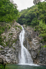 Fototapeta na wymiar Nunobiki waterfall in Kobe, Hyogo, Japan