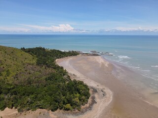 The Pugu, Gondol, Siar and Pandan Beaches of Lundu area at the most southern part of Sarawak and Borneo Island