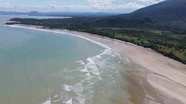 The Pugu, Gondol, Siar and Pandan Beaches of Lundu area at the most southern part of Sarawak and Borneo Island