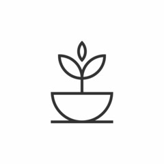 Natural Leaf ornament logo icon abstract design vector