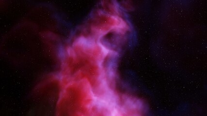 Fototapeta na wymiar Deep space nebula with stars. Bright and vibrant Multicolor Starfield Infinite space outer space background with nebulas and stars. Star clusters, nebula outer space background 3d render