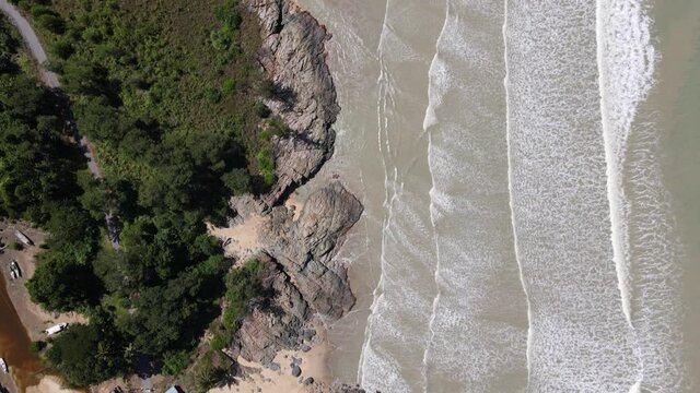 The Pugu, Gondol, Siar and Pandan Beaches of Lundu area at the most southern part of Sarawak and Borneo Island