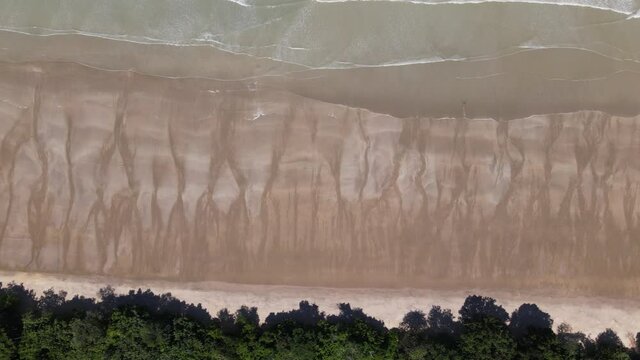 The Pugu, Gondol, Siar and Pandan Beaches of Lundu area at the most southern part of Sarawak and Borneo Island