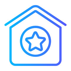 home gradient icon