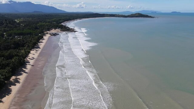 The Pugu, Gondol, Siar and Pandan Beaches of Lundu area at the most southern part of Sarawak and Borneo Island
