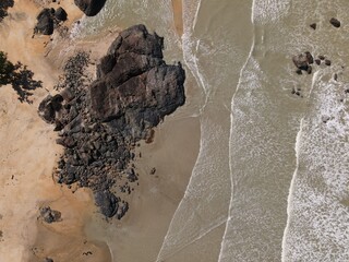 The Pugu, Gondol, Siar and Pandan Beaches of Lundu area at the most southern part of Sarawak and...