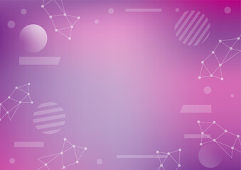 テクノロジーなグラデーションの背景 © Cockoo／カッコー