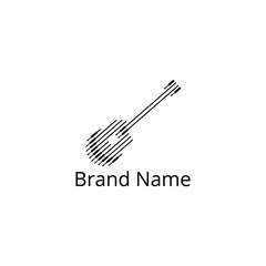 The cable jack logo design template that forms a guitar, is very suitable as the identity of a brand or business in the music field such as selling musical instruments, tutoring, studios.
