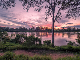 Beautiful Riverside Sunset