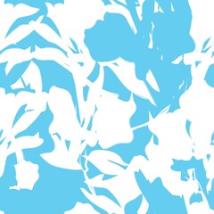 Floral Brush strokes Seamless Pattern Background