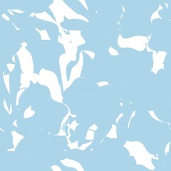 Floral Brush strokes Seamless Pattern Background