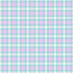 Rainbow Pastel Plaid textured Seamless Pattern