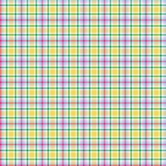 Rainbow Pastel Plaid textured Seamless Pattern