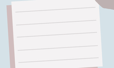 light blue background with stack of squares and waves