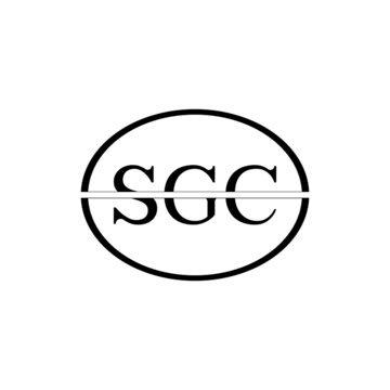 SCP letter logo design in illustration. Vector logo, calligraphy