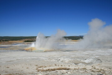 Chepsydra Geyser, Yellowstone National Park, Wyoming