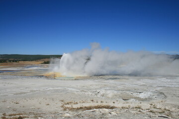 Chepsydra Geyser, Yellowstone National Park, Wyoming