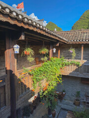 Old house in yangshuo guilin china