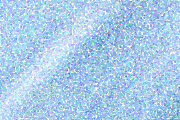 Shining light blue and purple abstract dots