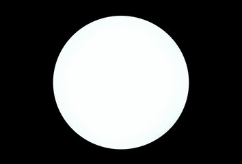 Abstract sun in black space