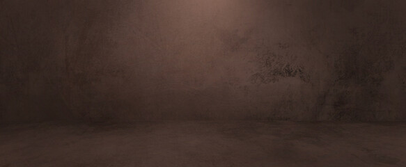 room background with industrial model wall