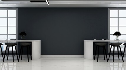 blank wall for logo mockup