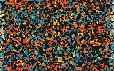 Abstract geometric triangle background