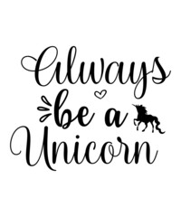 Unicorn svg tshirt design