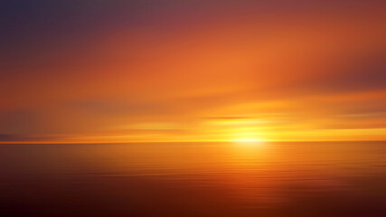 Fototapeta na wymiar tropical sea and sunset