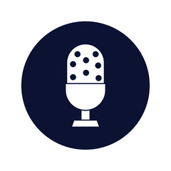 Record mic Vector icon which is suitable for commercial work and easily modify or edit it

