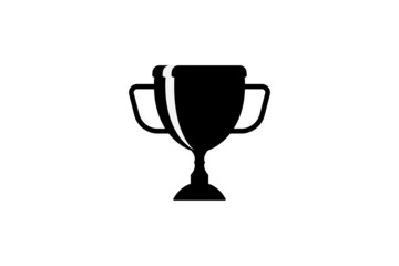 Trophy cup vector design. Champion cup winner trophy award.